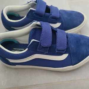 Boys Vans Blue Sneakers Size 3